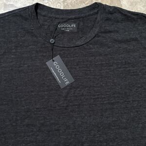 Goodlife Shirt Mens XL Grey Short Sleeve Tri Blend Crew Neck Made In USA